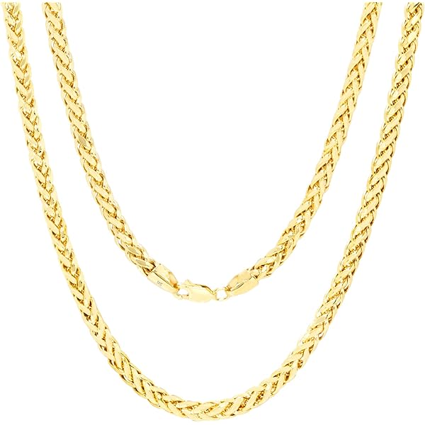 Nuragold 14k Real Yellow Gold Round Box 1.5mm Venetian LInk Chain